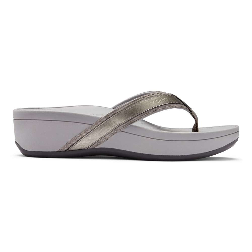 High Tide Platform Sandal - Pewter