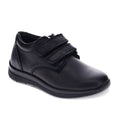 Howard Velcro School Shoe - Black