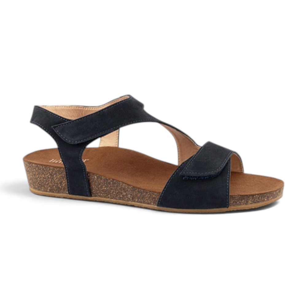 Indie Sandal - Navy Nubuck