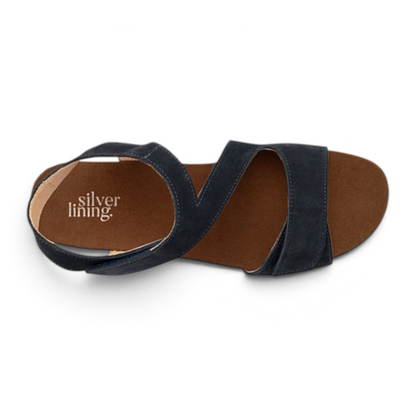 Indie Sandal - Navy Nubuck