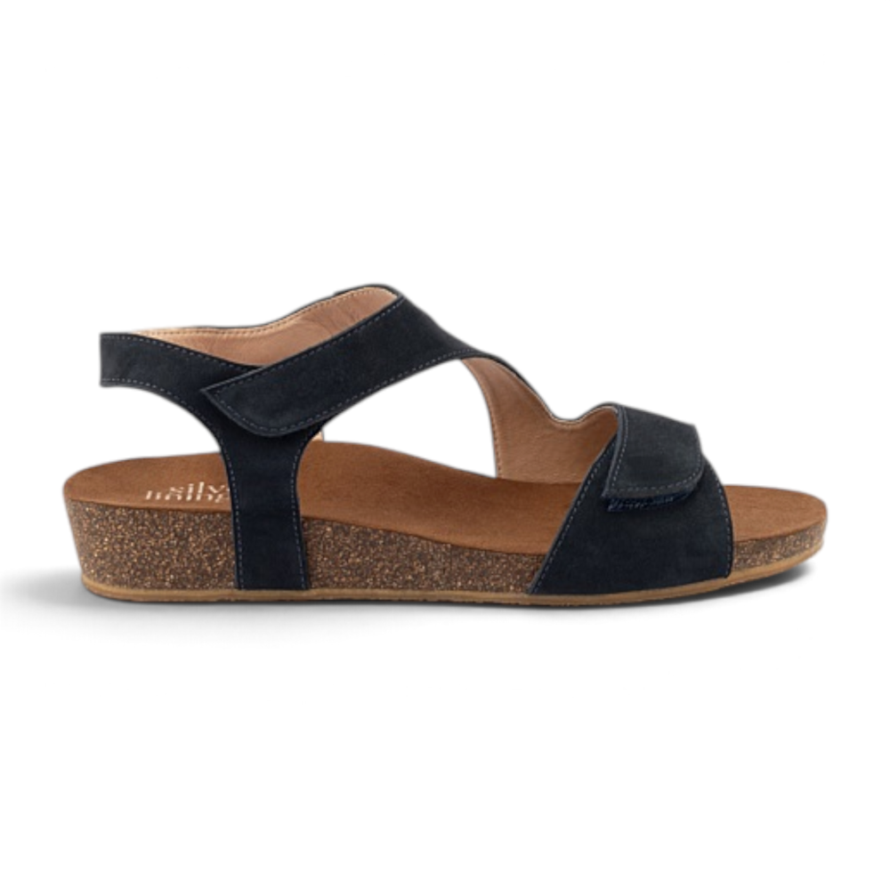 Indie Sandal - Navy Nubuck
