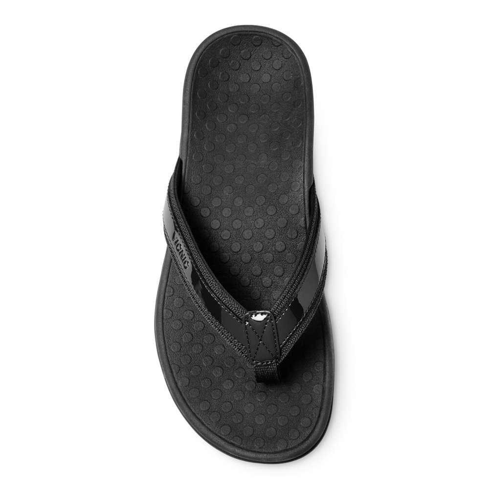 Islander Toe Post Sandal - Black