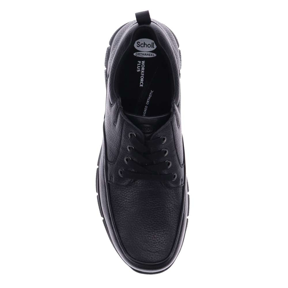 Jackson Lace-Up Work Shoe - Black