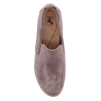 Jamaica Wedged Slip-On - Champagne Angle