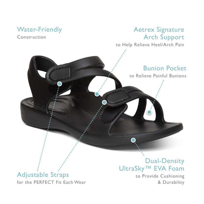 Jillian Sport Sandal - Leopard