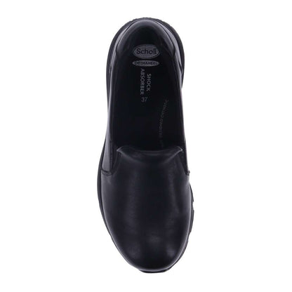 June Slip-On Work Shoe - Black