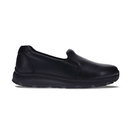 June Slip-On Work Shoe - Black