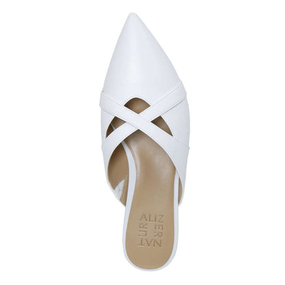 Keira Dress Mule - White