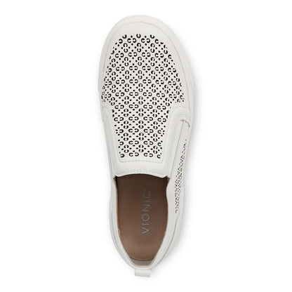 Kimmie Perf Slip-On Casual Sneaker - White