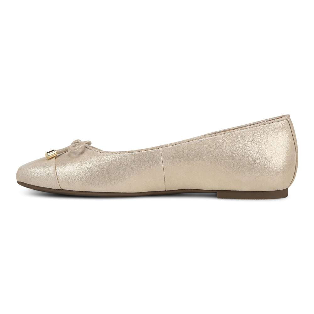 Klara Ballet Flat - Gold Leather