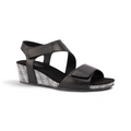 Kyra Wrap Wedge - Black