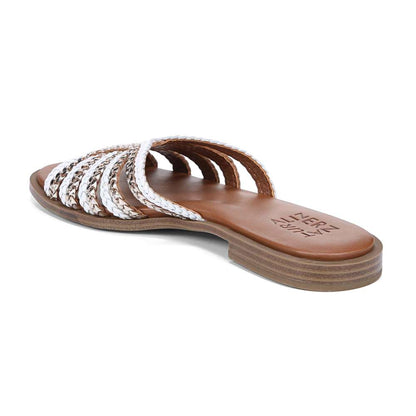 Lane Slide - White Multi