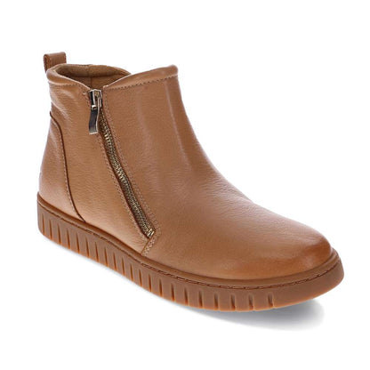 Leni Zip Boot - Fawn