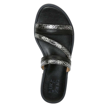 Liley Slide - Black Multi