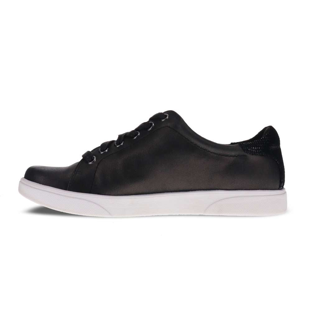 Limoges Lace-Up Casual Sneaker - Onyx/Black Lizard
