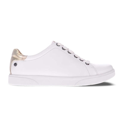 Limoges Lace-Up Casual Sneaker - Coconut/Metallic Interest