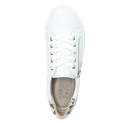 Macayla Casual Sneaker - White Snake