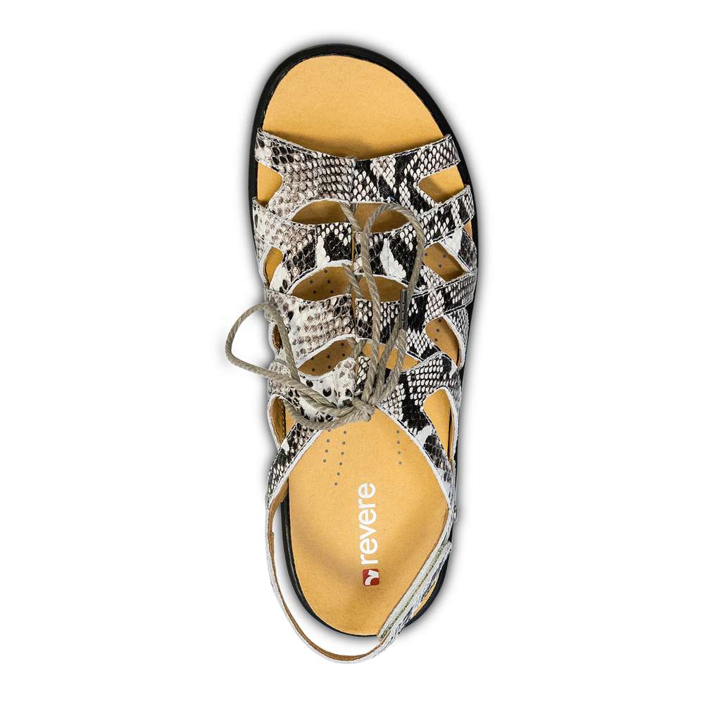 Malibu Ghillie Sandal - Natural Snake