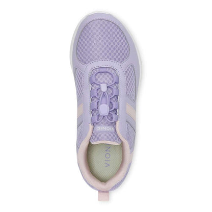 Maren Elastic Lace Sneaker - Lilac