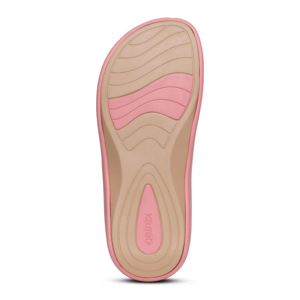 Maui Women's Toe Post Sandal - Rose