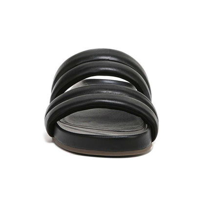 Mayla Slide - Black Nappa