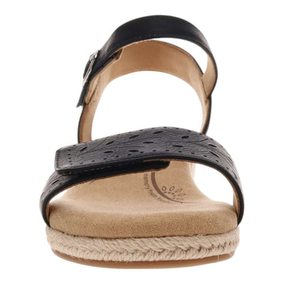 Melissa II Wedge Sandal - Black