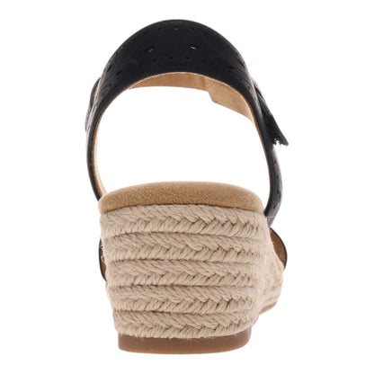 Melissa II Wedge Sandal - Black