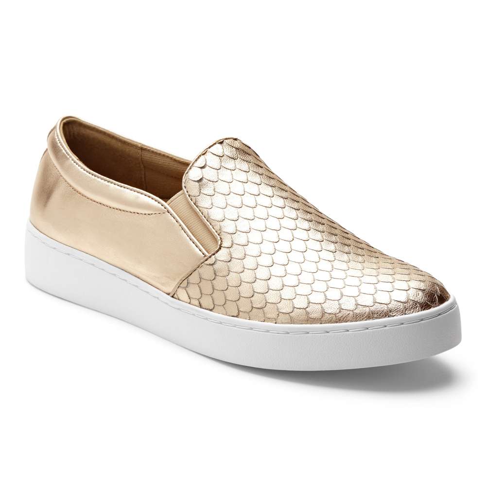 Midi Slip-On Sneaker - Champagne