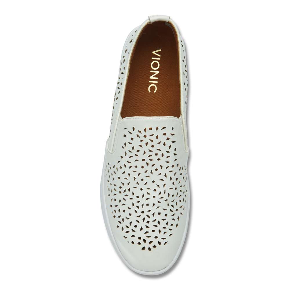 Midi Perf Slip-On Sneaker - White