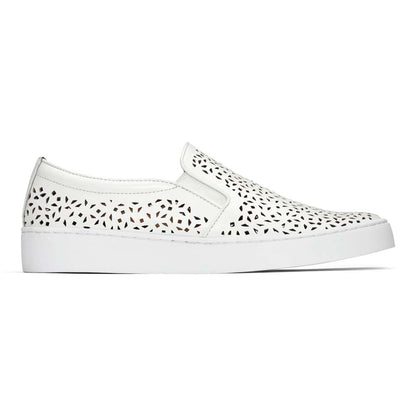 Midi Perf Slip-On Sneaker - White