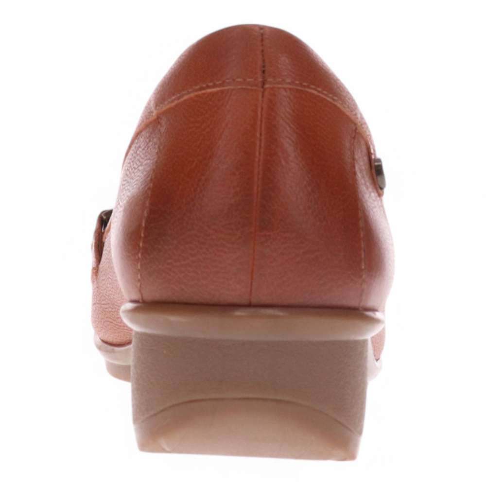 Montmartre Wedged Loafer - Cognac