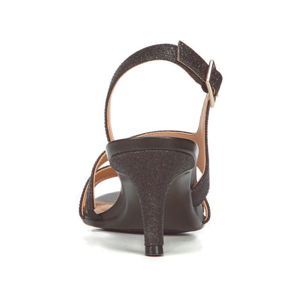 Taimi Heeled Sandal - Black
