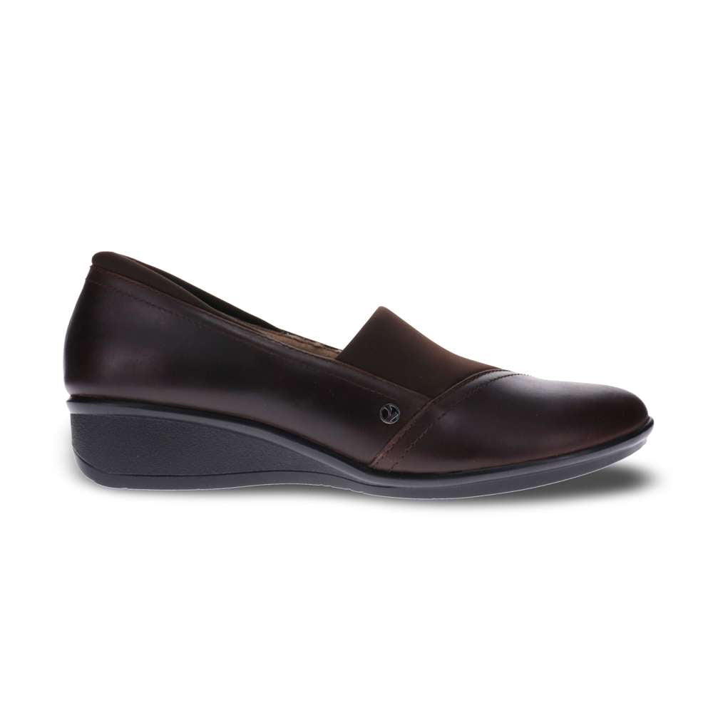 Naples Wedged Loafer - Espresso