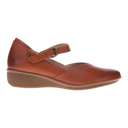 Narita Mary-Jane Flats - Cognac