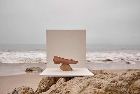 Lifestyle image for Orinda Ballet Flat - Tan