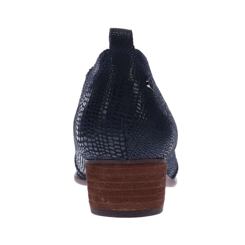 Palermo Shootie - Black Lizard