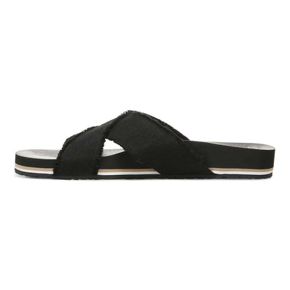 Panama Beach Slide - Black Canvas
