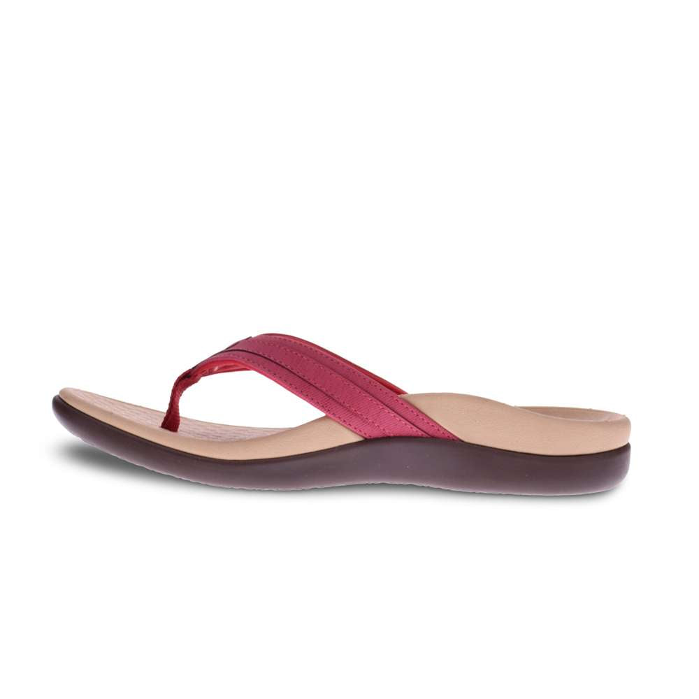 Patty Toe Post Sandal - Red