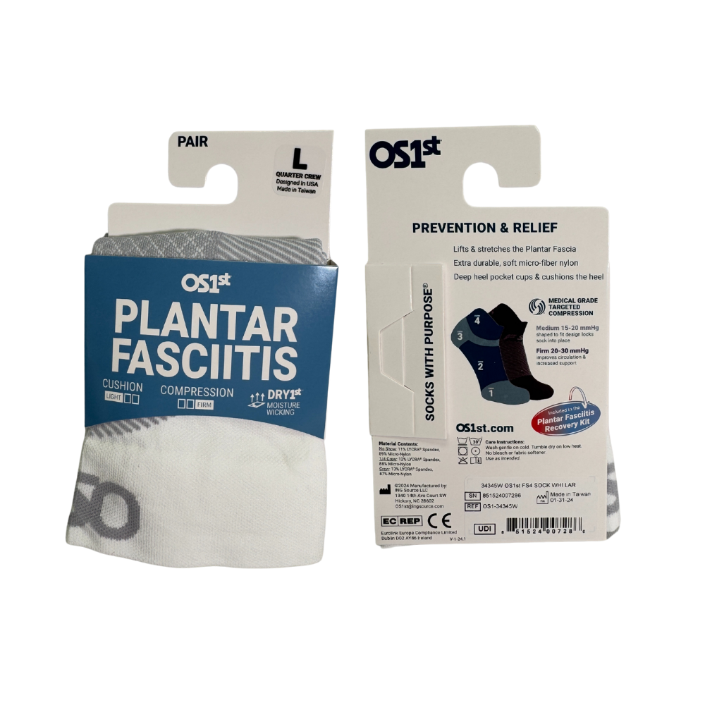 No Show Plantar Fasciitis Compression Socks (FS4) - Black