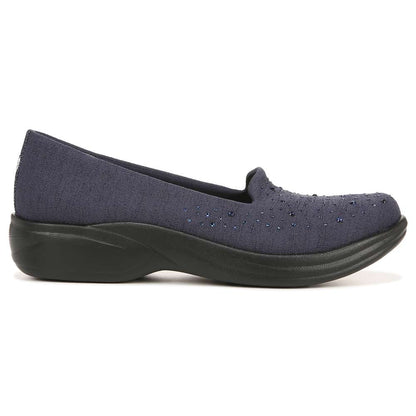 Poppyseed 3 Slip-On - Navy Blazer Rhinestone
