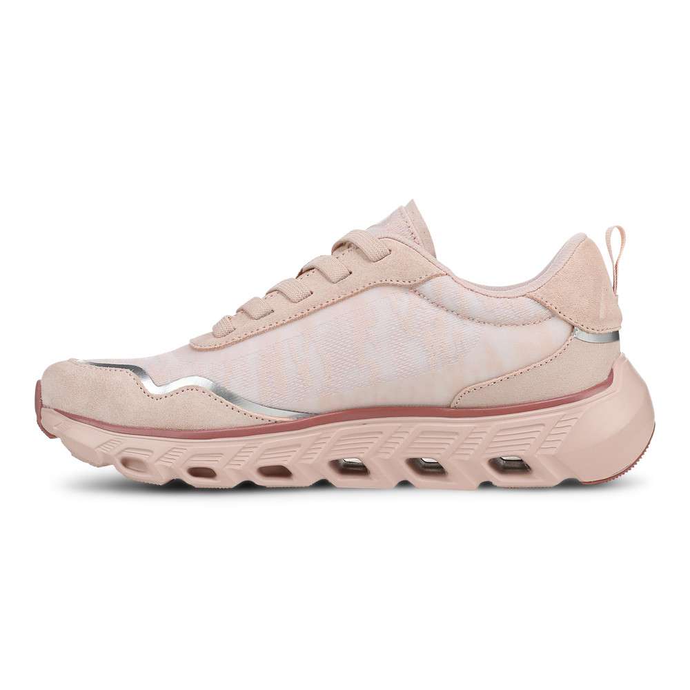Presley Lace-Up Sneaker - Cameo Rose