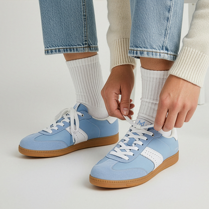 Ramona II Lace-Up Casual Sneaker - Blue/White