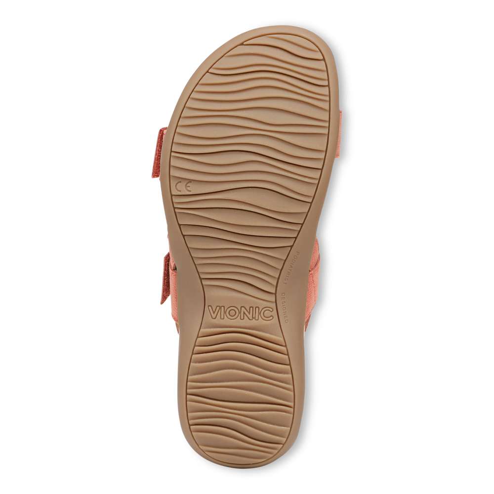 Reese Back Strap Sandal - Apricot