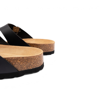 Rosas II Slide - Black