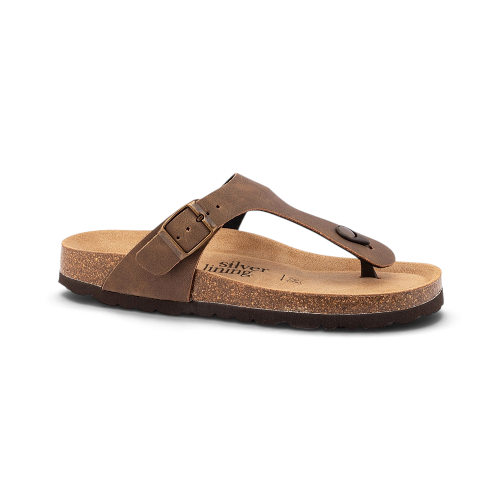 Rosas II Slide - Mokka / Brown
