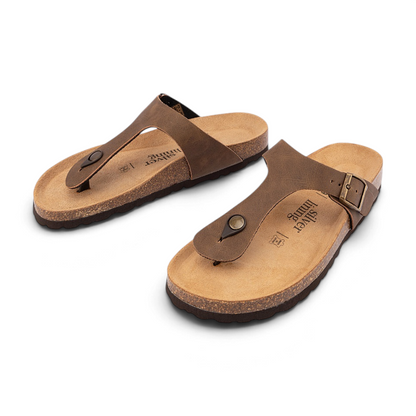 Rosas II Slide - Mokka / Brown