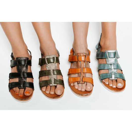 Lifestyle image for Santorini Gladiator Sandal - Mango