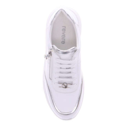 Sapporo Zip Casual Sneaker - White