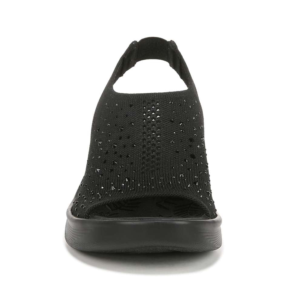 Sicily Wedged Mary-Jane - Black