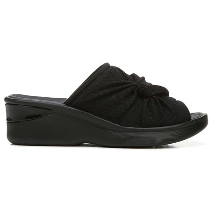 Smile II Wedge - Black Lace